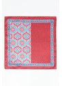 ALTINYILDIZ CLASSICS Men's Claret Red Patterned Handkerchief