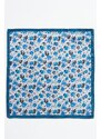 ALTINYILDIZ CLASSICS Men's Grey-blue Patterned Handkerchief