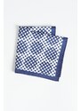 ALTINYILDIZ CLASSICS Men's Navy Blue-White Patterned Handkerchief