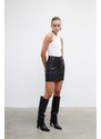 VATKALI Faux leather miniskirt - Limited edition