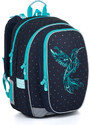 Školní batoh s výšivkou kolibříka Topgal MIRA 24009