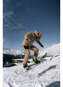 Nordblanc Béžová pánská lyžařská a snowboardová bunda IMPRESSIVE