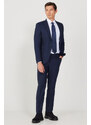 ALTINYILDIZ CLASSICS Men's Navy Blue Extra Slim Fit Slim Fit Sports Suit.