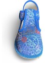 Beda barefoot přezůvky modré nápisy