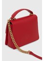 Kožená kabelka Pinko červená barva, 100071.A0F1