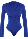 Trendyol Saks Fitted Collar Detailed Bodysuit