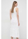 Šaty Pinko bílá barva, maxi, 102957.A1N9