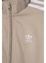 Dětský overal adidas Originals béžová barva