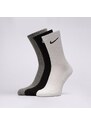 Nike 3-Pack Cushioned Crew Socks ženy Doplňky Ponožky SX7664-964