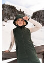 Nordblanc Zelená dámská zimní vesta SWEET