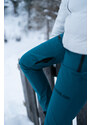 Nordblanc Zelené dámské zateplené nepromokavé outdoorové kalhoty PEACEFUL