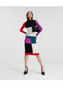 SVETR KARL LAGERFELD COLOUR BLOCK TURTLE NECK