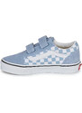 Vans Tenisky Dětské UY Old Skool V COLOR THEORY CHECKERBOARD DUSTY BLUE >