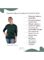 Moniel dámská tepláková souprava vel.M a XL Basic Dark Green