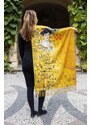 Kašmírová šála Gustav Klimt - Polibek a Adele