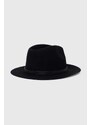 Vlněný klobouk Guess DAGAN černá barva, vlněný, AW5067 WOL01