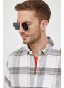 Bavlněná košile Pepe Jeans bílá barva, regular, s límečkem button-down