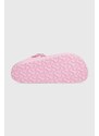 Žabky Birkenstock Gizeh EVA dámské, růžová barva, na plochém podpatku, 1027352