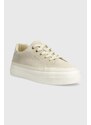 Kožené sneakers boty Gant Avona béžová barva, 28533447.G151