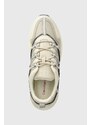 Sneakers boty Calvin Klein Jeans RETRO TENNIS LOW LACEUP MIX DIF béžová barva, YM0YM00918