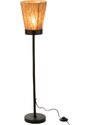 Béžová jutová stojací lampa J-line Nafi 100 cm
