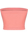 Trendyol Soft Pink Seamless/Seamless Lightly Supported/Shaping Strapless Knitted Sports Bra