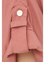Šaty Lauren Ralph Lauren růžová barva, midi