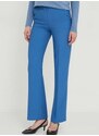Kalhoty United Colors of Benetton dámské, jednoduché, high waist