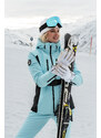 Nordblanc Modrá dámská softshellová lyžařská bunda APRES-SKI