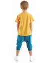 Denokids Lucky Bear Boys T-shirt Capri Shorts Set