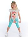 Denokids Fancy Giraffe Girl's T-shirt Tights Set