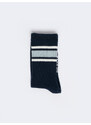 Big Star Woman's Long Socks 210495 Navy Blue 403