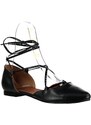 Fox Shoes Black Women's Flats