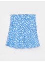 LC Waikiki Lcw Kids Elastic Waist Patterned Patterned Poplin Skirt For Girl