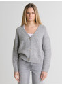 Big Star Woman's Cardigan Sweater 161041 Wool-901