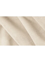 Béžová sametová rohová pohovka do "U" Cosmopolitan Design Chicago 364 cm, levá