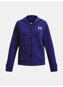 Under Armour Mikina UA Rival Terry FZ Hoodie-BLU - Holky