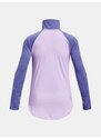 Under Armour Tričko UA Tech Graphic 1/2 Zip -PPL - Holky