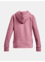 Under Armour Mikina UA Rival Fleece BL Hoodie-PNK - Holky