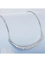 GRACE Silver Jewellery Stříbrný náhrdelník Dolores - stříbro 925/1000, zirkon