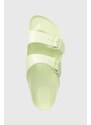 Pantofle Birkenstock Arizona EVA dámské, zelená barva, 1024691