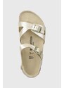 Dětské sandály Birkenstock Rio Kids BF béžová barva