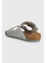 Dětské pantofle Birkenstock Arizona Kids BFBC šedá barva