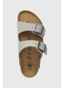 Dětské pantofle Birkenstock Arizona Kids BFBC šedá barva