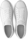 Kožené sneakers boty Kennel & Schmenger Elan bílá barva, 31-17050
