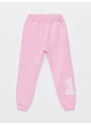 LC Waikiki Crew Neck Barbie Printed Long Sleeve Girls Sweatshirt and Sweatpants