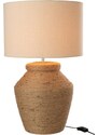 Béžová stolní lampa J-line Elmo 62 cm