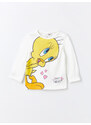 LC Waikiki Tweety Printed Baby Girl Pajamas Set