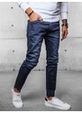 Dstreet Tmavě modré pánské džíny typu jogger