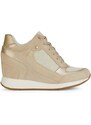 Sneakers boty Geox D NYDAME béžová barva, D540QA 022AS C6738